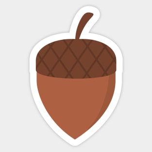 Acorn Sticker